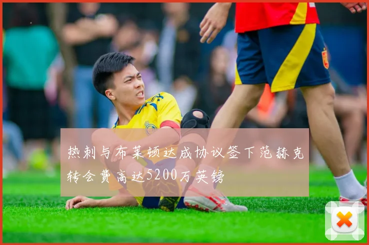 热刺与布莱顿达成协议签下范赫克转会费高达5200万英镑