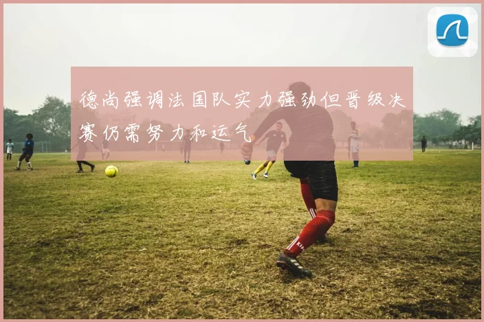 德尚强调法国队实力强劲但晋级决赛仍需努力和运气