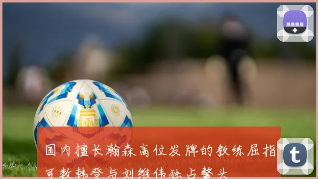国内擅长瀚森高位发牌的教练屈指可数韩登与刘维伟独占鳌头