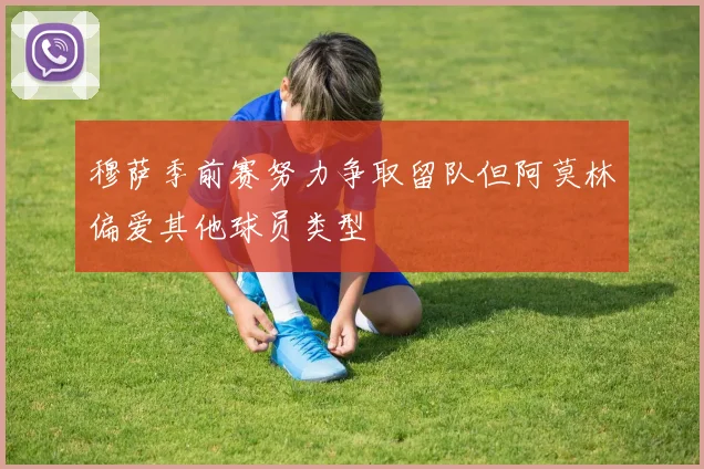 穆萨季前赛努力争取留队但阿莫林偏爱其他球员类型